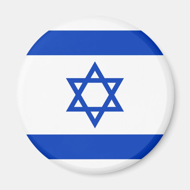 Israel Flagga Magnet (Framsidan)