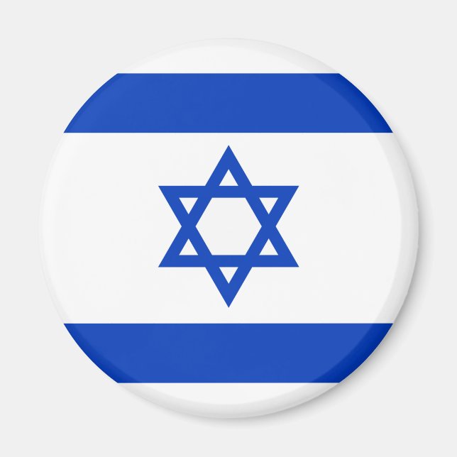 Israel flagga magnet (Framsidan)
