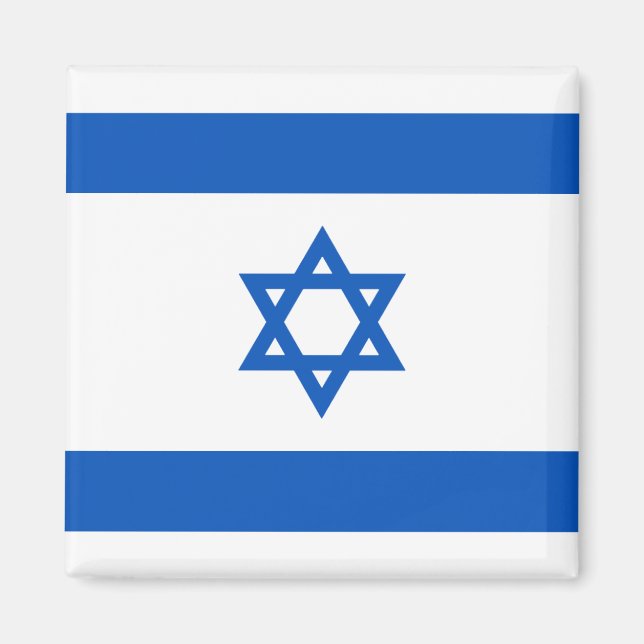 Israel Flagga Magnet (Framsidan)