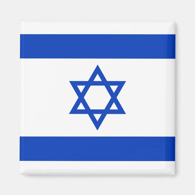 Israel Flagga Magnet (Framsidan)