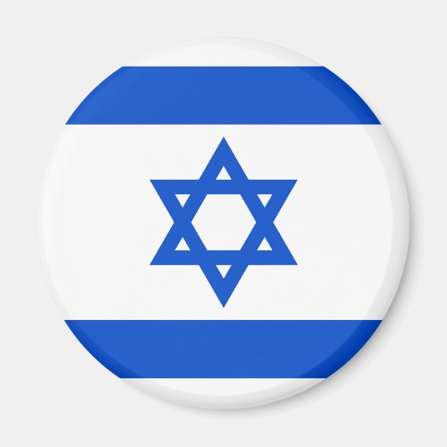 Israel Flagga Magnet (Framsidan)