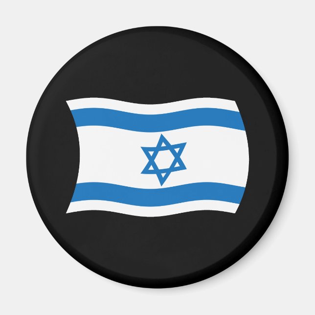 Israel Flagga Magnet (Framsidan)