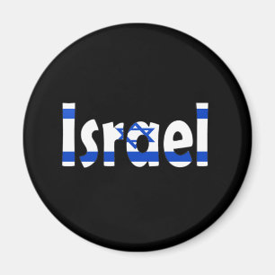 Israel Flagga Magnet