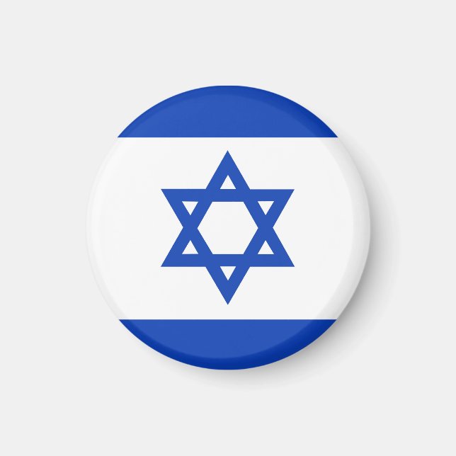 Israel flagga magnet (Framsidan)