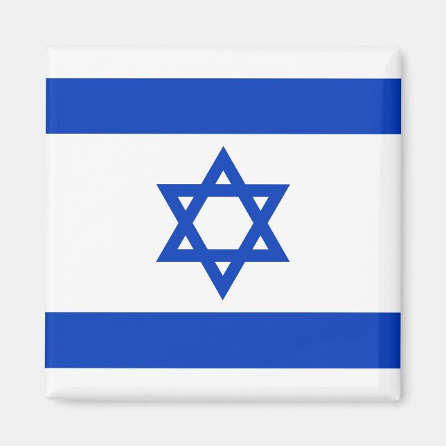 Israel Flagga Magnet (Framsidan)