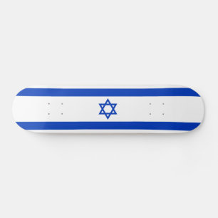 Israel Flagga Mini Skateboard Bräda 18,5 Cm