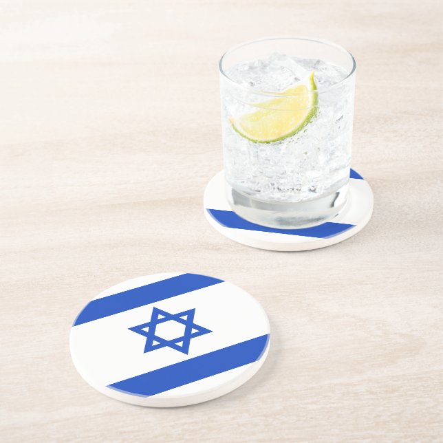 Israel flagga modern patriotisk underlägg (Sidan)