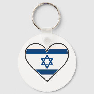 israel flagga nyckelring