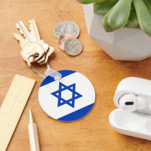 Israel flagga nyckelring