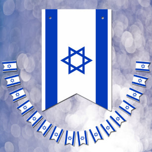 Israel Flagga & Party Israel Banners / Bröllop