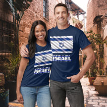 Israel Flagga Patriotic Unisex