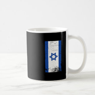 Israel Flagga Patriotisk Zionism Judisk Stolthet Kaffemugg