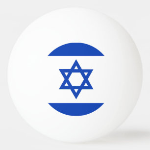 Israel flagga pingisboll