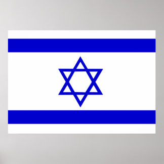 Israel Flagga Poster