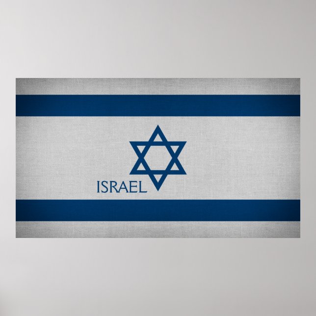 Israel Flagga Poster (Framsidan)