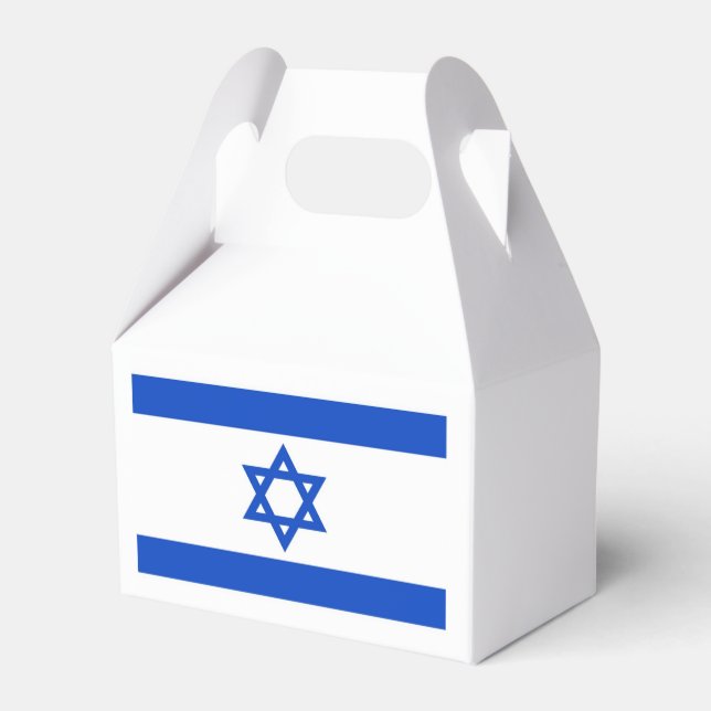 Israel Flagga Presentaskar (Baksidan Sidan)
