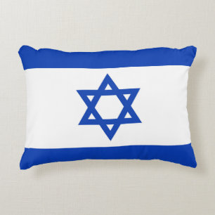 Israel flagga prydnadskudde