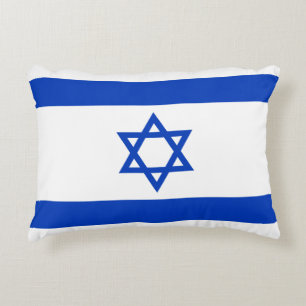Israel Flagga Prydnadskudde