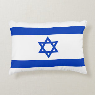 Israel flagga prydnadskudde
