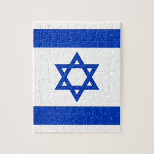 Israel Flagga Pussel