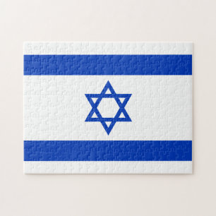 Israel Flagga Pussel