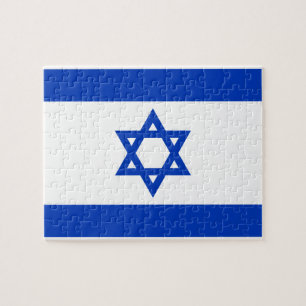Israel Flagga Pussel