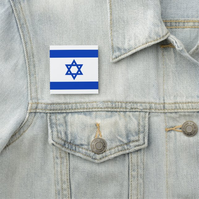 Israel-flagga-ruta Namnbricka (På plats)