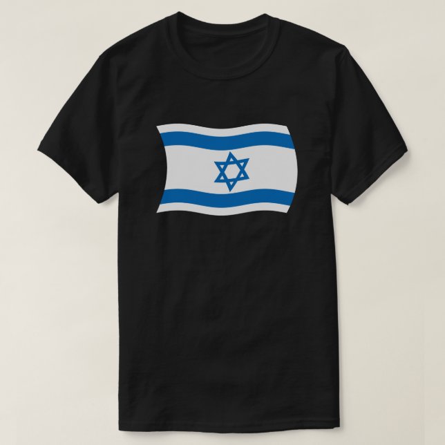 Israel Flagga Shirt Tee (Design framsida)
