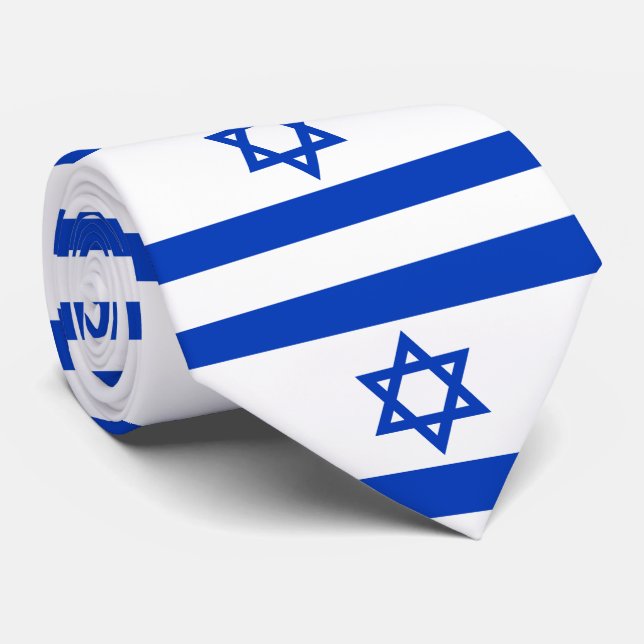 Israel flagga slips (Rullad)