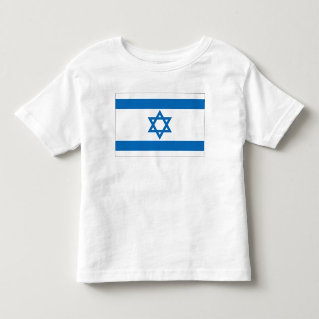 Israel Flagga T-shirt (Framsida)