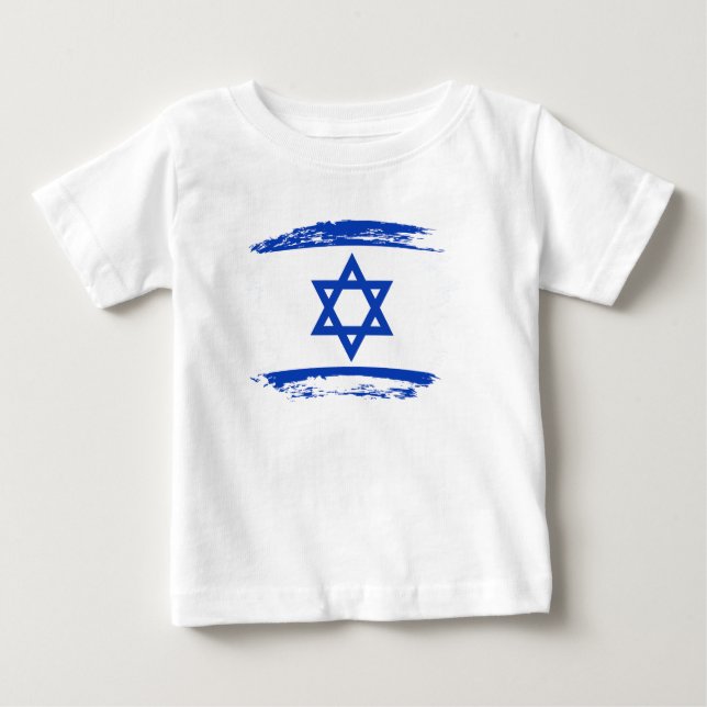 Israel flagga t shirt (Framsida)