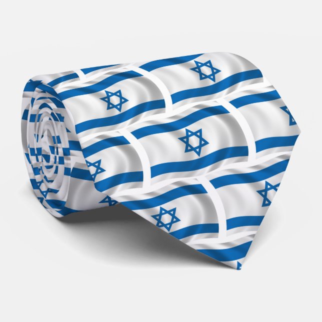 Israel Flagga Tie Slips (Rullad)