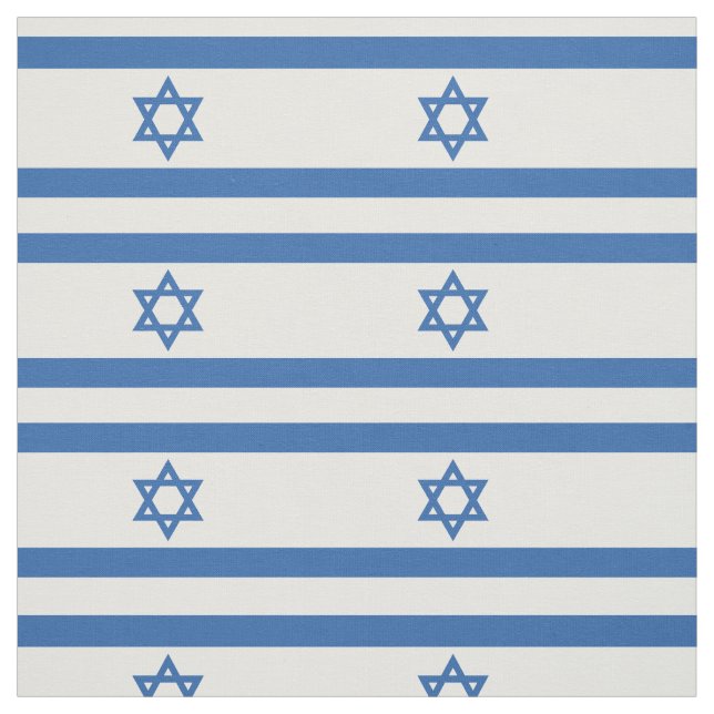 Israel Flagga Tyg (Provkarta)