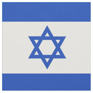 Israel flagga tyg