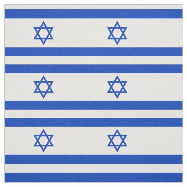 Israel Flagga Tyg (Provkarta)