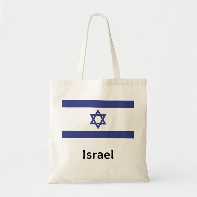 Israel Flagga Tygkasse (Framsidan)