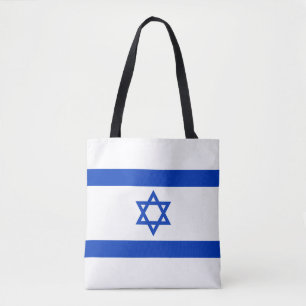Israel flagga tygkasse