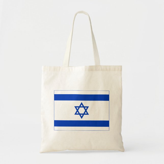 Israel Flagga Tygkasse (Framsidan)