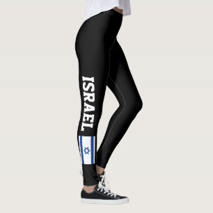 Israel flaggadamasker för leggings