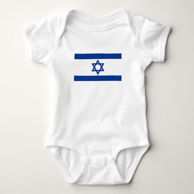 israel flaggaskjorta t-shirt (Framsida)