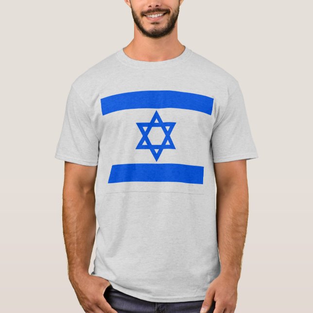 Israel flaggaT-tröja T-shirt (Framsida)