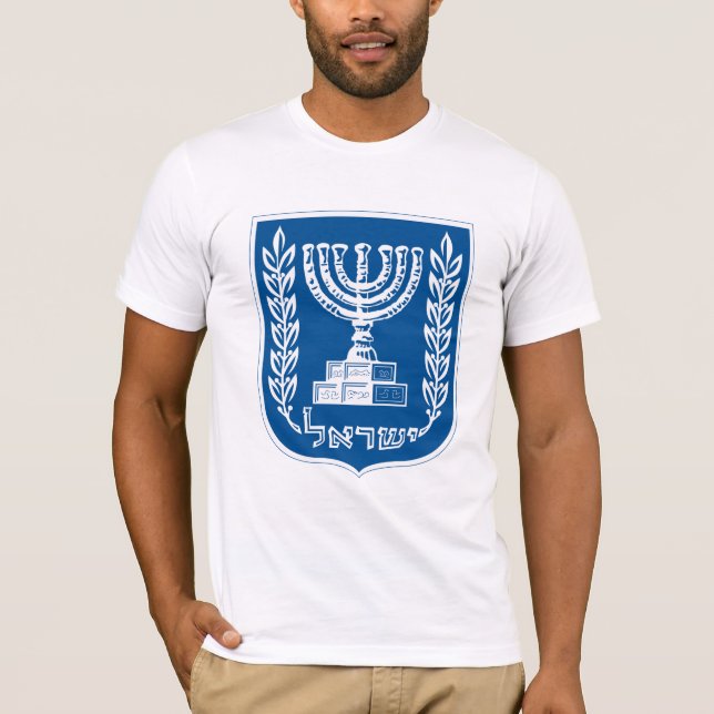 Israel flaggaT-tröja T-shirt (Framsida)