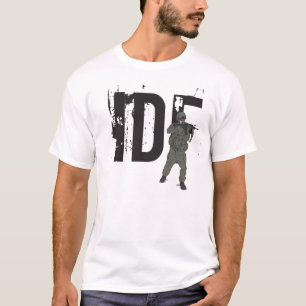 Israel försvarstyrkor med brigadmärkre tröja