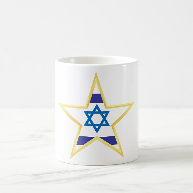 Israel Guld Star Coffee Mugg (Skapare uppladdad)
