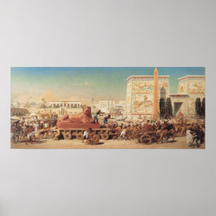 Israel i Egypten Poster