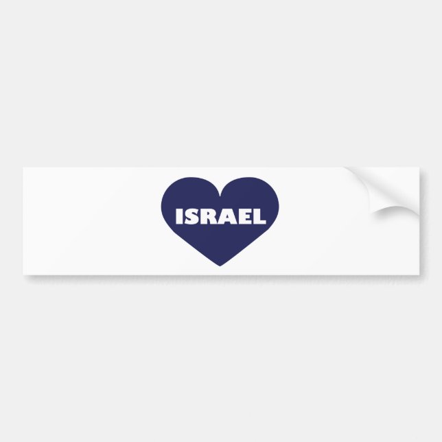 Israel i mitt hjärta bildekal (Framsidan)