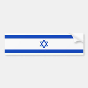 Israel - israelisk flagga bildekal