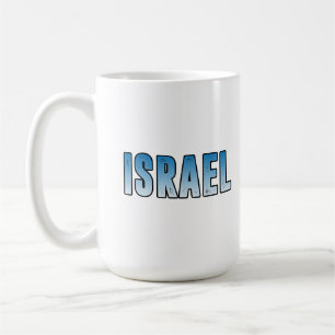 Israel israelisk. I kärlek Israel Kaffemugg