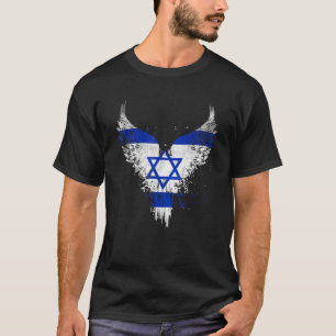 Israel israelisk judisk Flagga T Shirt