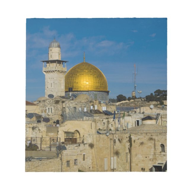 Israel, Jerusalem, Klippdomen Anteckningsblock (Framsida)